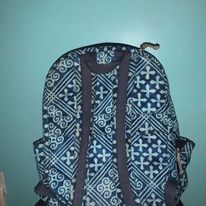 Vera Bradley Cuban tile campus backpack